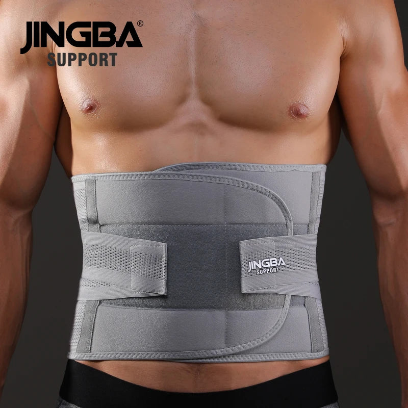 JINGBA SUPPORT Fitness Waist Back Support Belts Sweat Belt Trainer Trimmer Musculation Abdominale Sports Lumbar Joint Protector