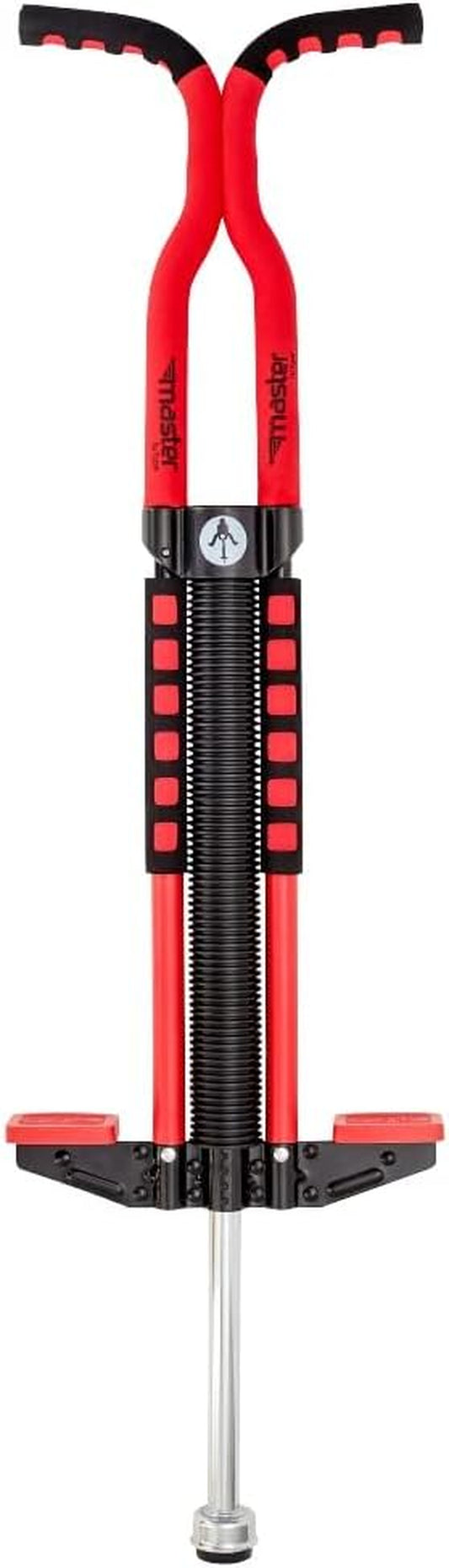 Master Pogo Stick for Kids Ages 9+, 80–160 Lbs – Easy Grip Handles – Active Exercise Toy for Tweens & Teens – Outdoor Toy with Non-Slip Foot Pegs for Boys and Girls – No Assembly Needed
