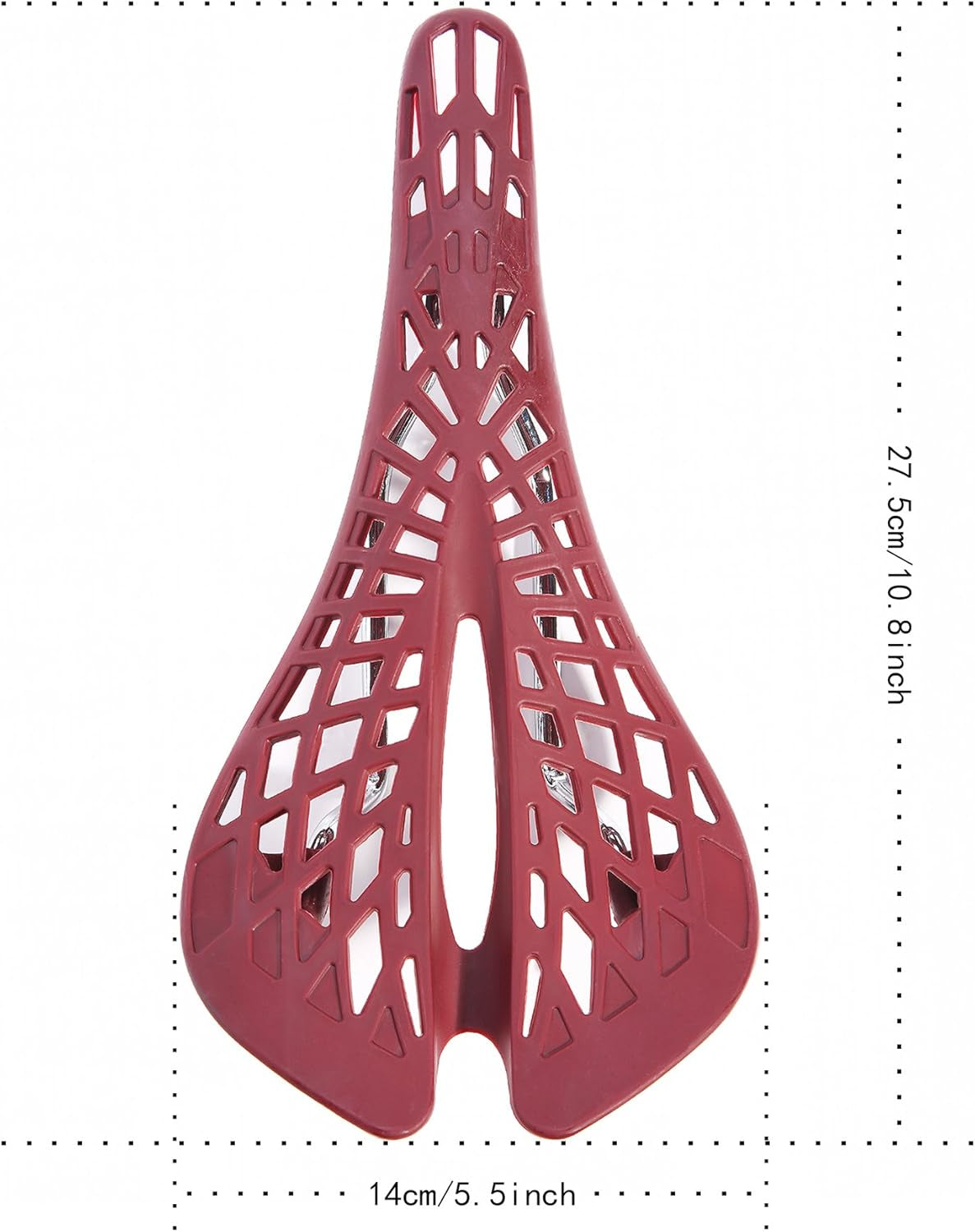 Bike Saddle Comfy Ultralight Mountain Bike Road Bicycle Hollow Out Spider Seat Cushion Bicycle Accessories