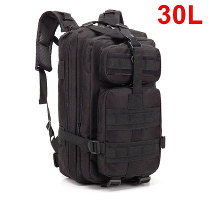 30/50L Tactical Backpacks Man Traveling Bags Survival Outdoor 3P Assault Pack EDC Molle Pack Hiking Trekking Hunting Bag